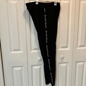 Beautiful Disaster Black Leggings
